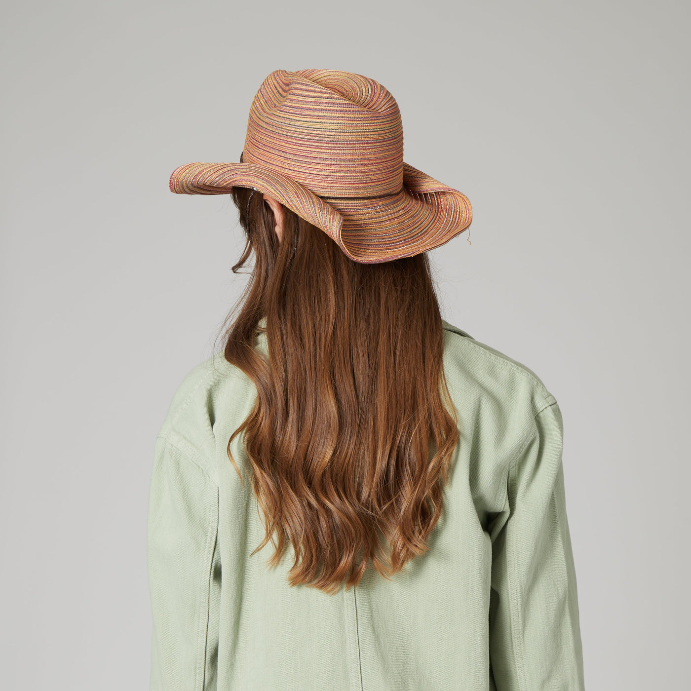COWBOY - Women's Mixed Braid Cowboy Hat