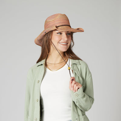 COWBOY - Women's Mixed Braid Cowboy Hat
