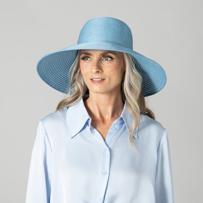 RIBBON - Women's Poly Braided Sun Hat