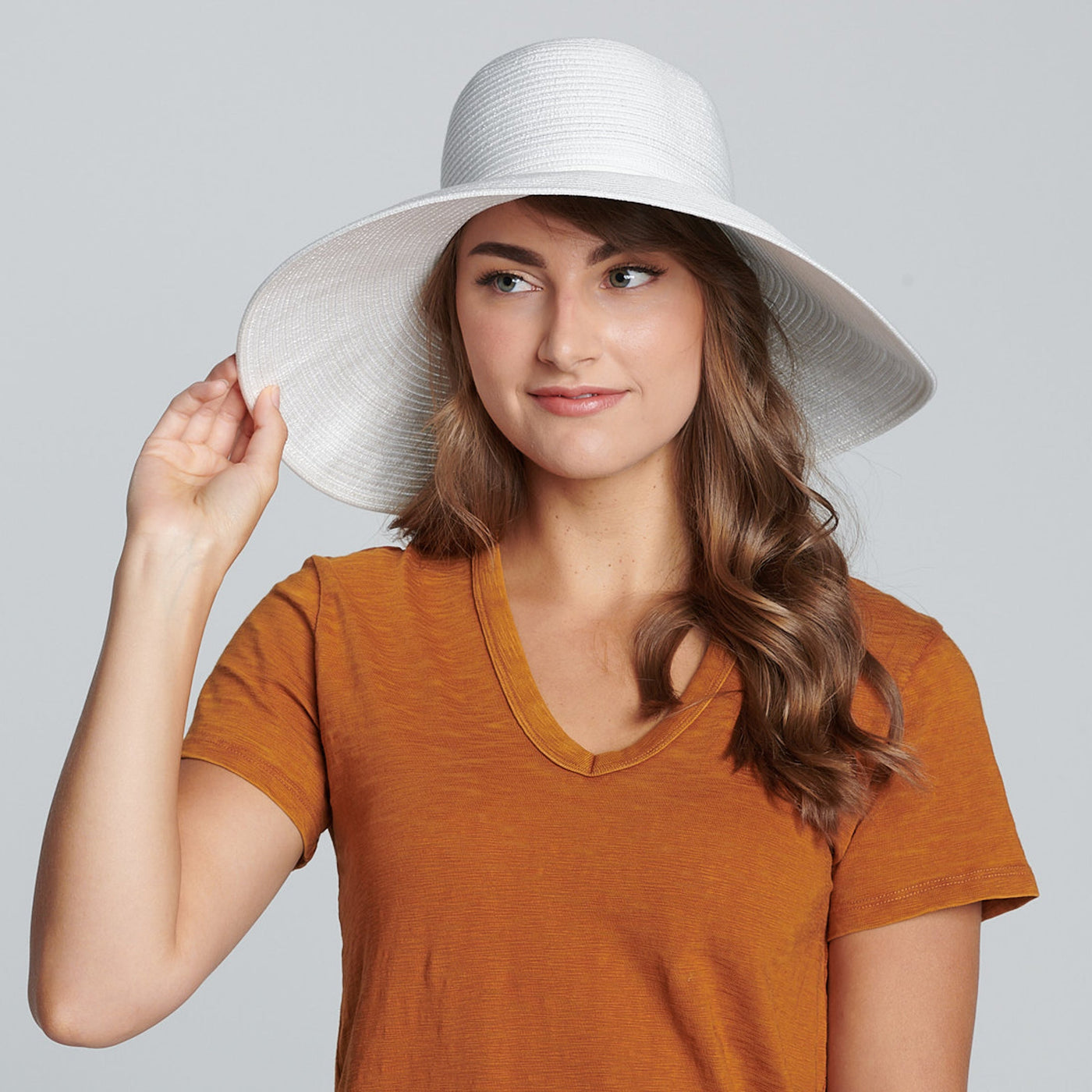 RIBBON - Women's Poly Braided Sun Hat