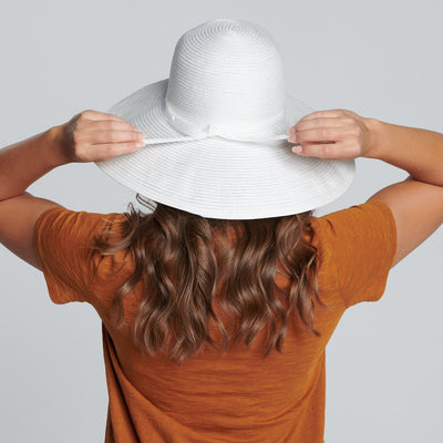 RIBBON - Women's Poly Braided Sun Hat