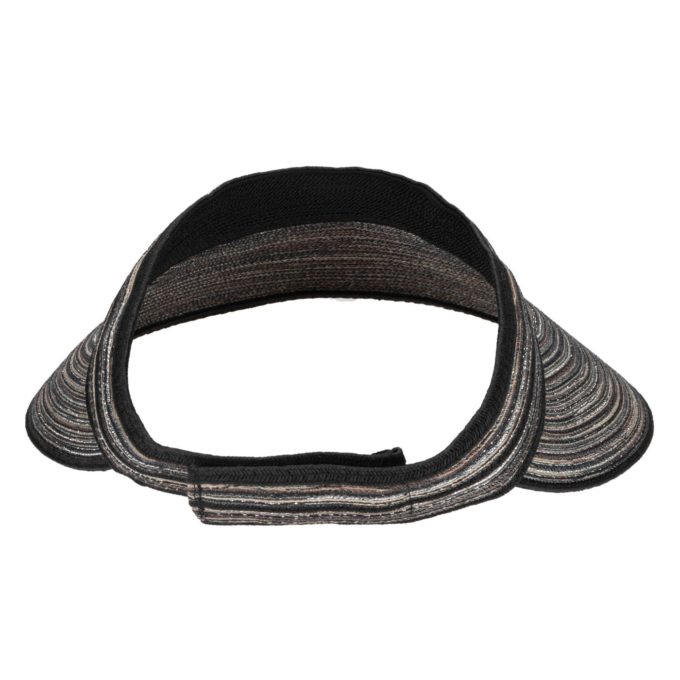 Women's Mixed Braid Visor with Velcro-VISOR-San Diego Hat Company