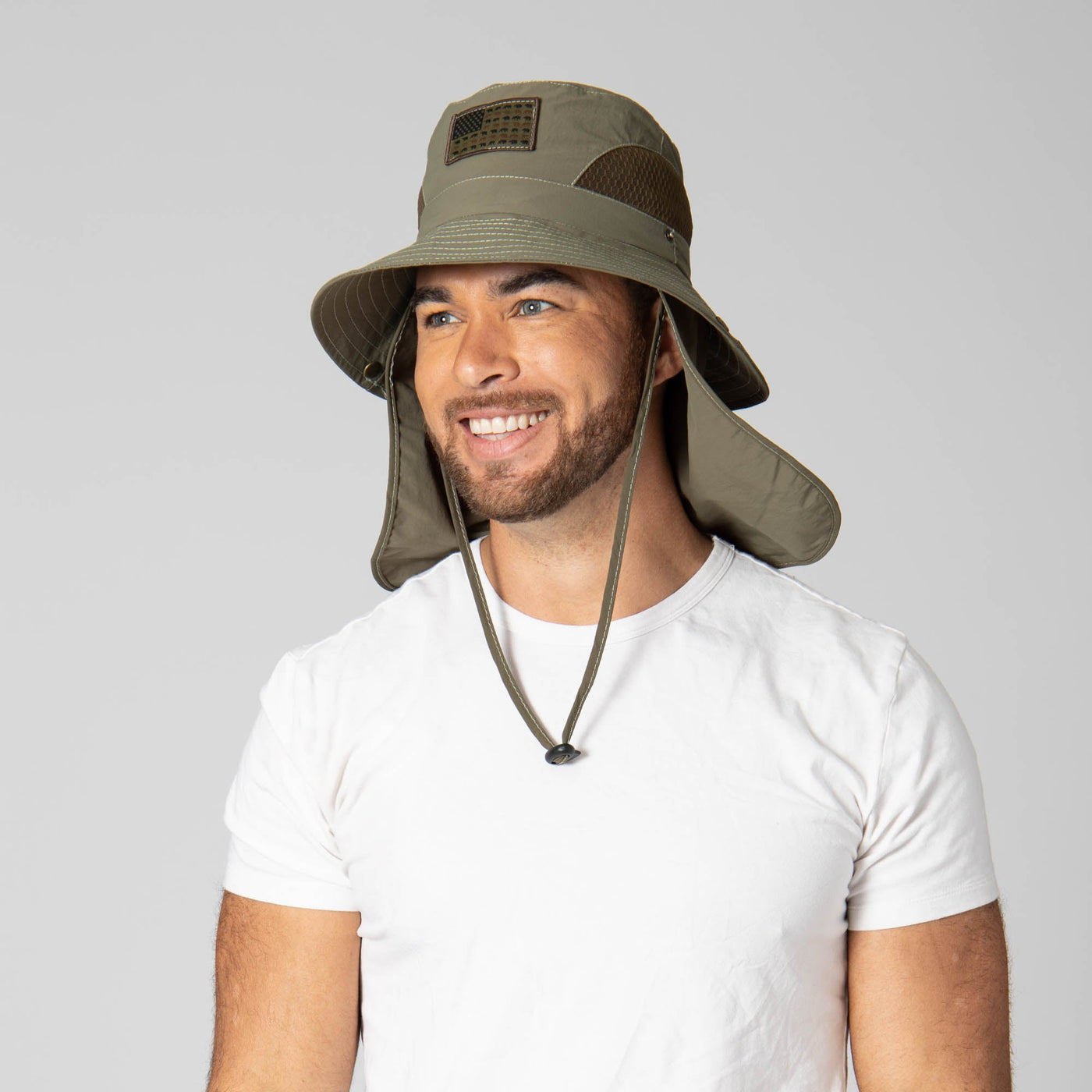 OUTDOOR - Outdoor Americana Bear Patch Boonie Hat