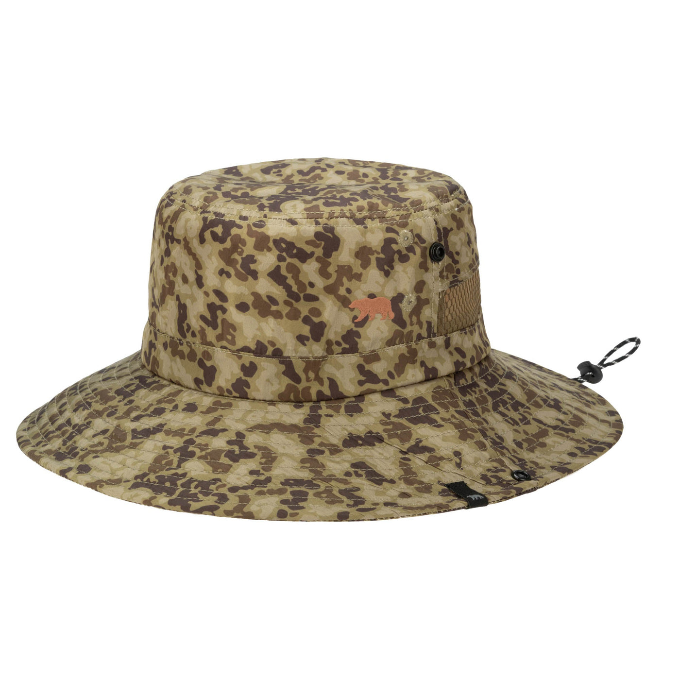 OUTDOOR - Outdoor Boonie Hat With Neck Flap And Adjustable Chin Cord