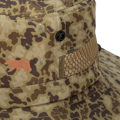 OUTDOOR - Outdoor Boonie Hat With Neck Flap And Adjustable Chin Cord