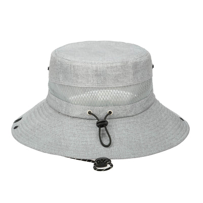 OUTDOOR - Outdoor Boonie Hat With Neck Flap And Adjustable Chin Cord