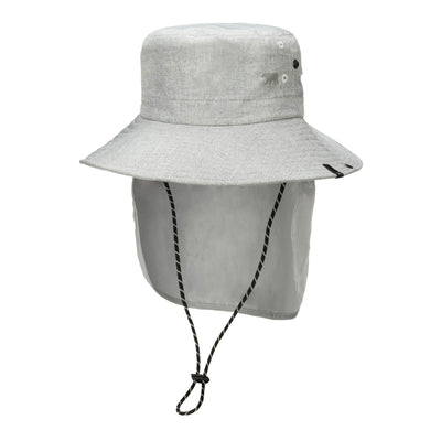 OUTDOOR - Outdoor Boonie Hat With Neck Flap And Adjustable Chin Cord