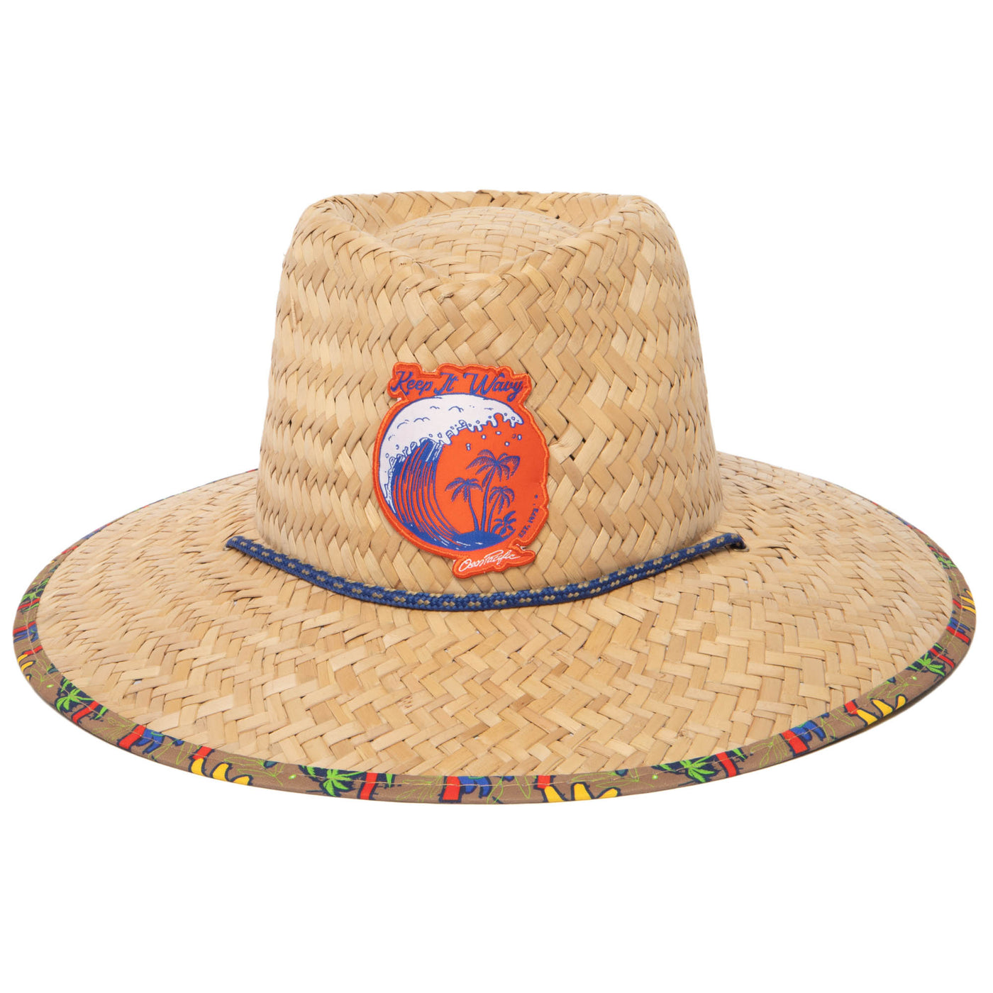 Keep It Wavy - Lifeguard Hat with Color Blast Print by Ocean Pacific-LIFEGUARD-San Diego Hat Company