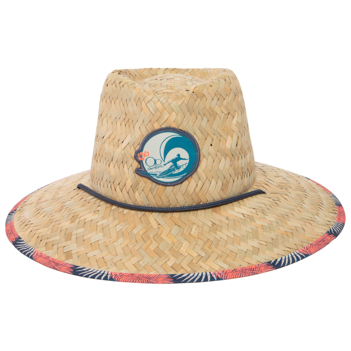 Wedge - Lifeguard Hat with Palm Leaf Print by Ocean Pacific-LIFEGUARD-San Diego Hat Company