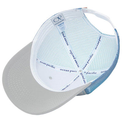 Ocean Pacific - 5 Panel Trucker Hat with Blue Mesh-Trucker-San Diego Hat Company