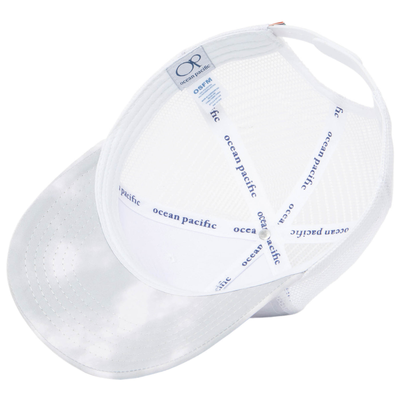 Ocean Pacific Panel Trucker Hat with American Flag – San Diego