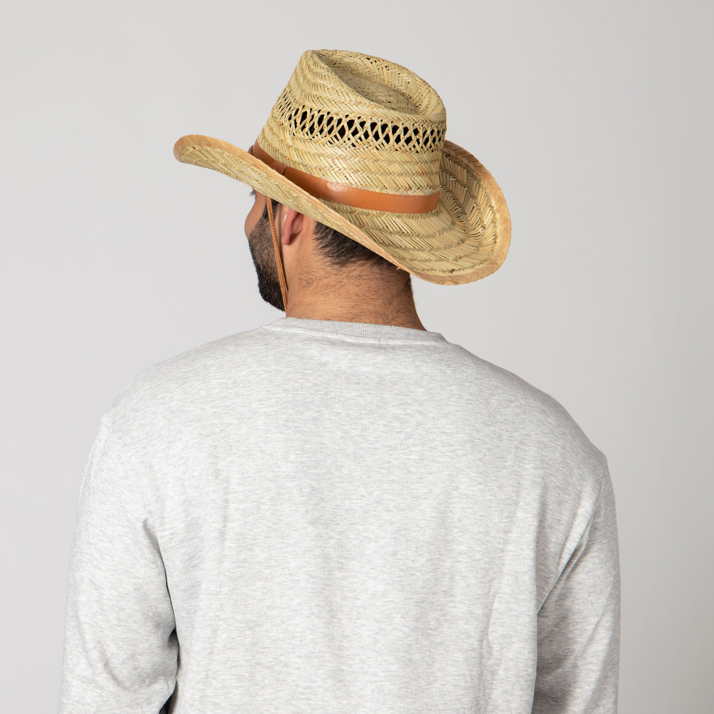 COWBOY - Men's Rush Straw Chin Cowboy (PBC1024OSNAT)