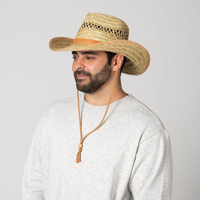 COWBOY - Men's Rush Straw Chin Cowboy (PBC1024OSNAT)