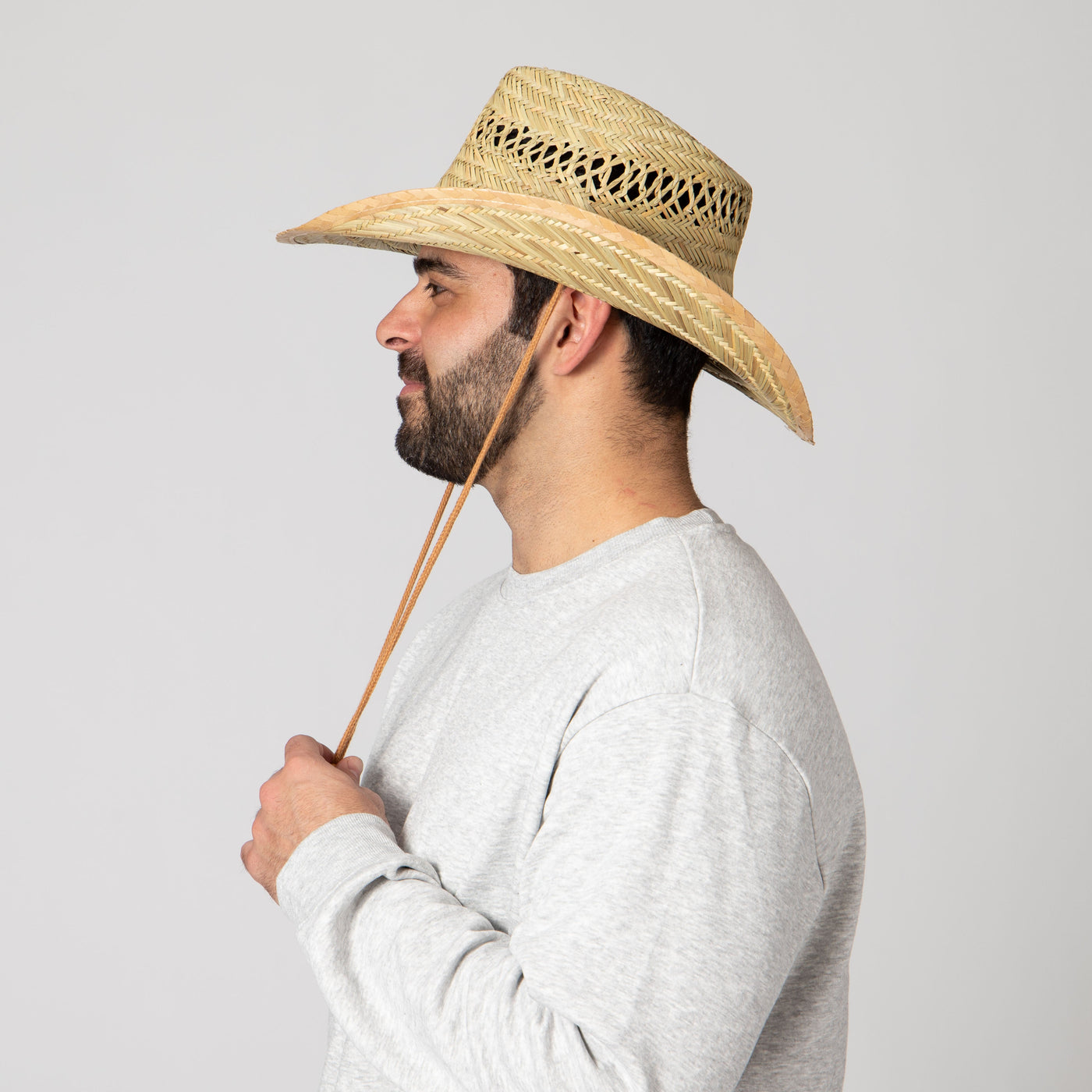 COWBOY - Men's Rush Straw Chin Cowboy (PBC1024OSNAT)