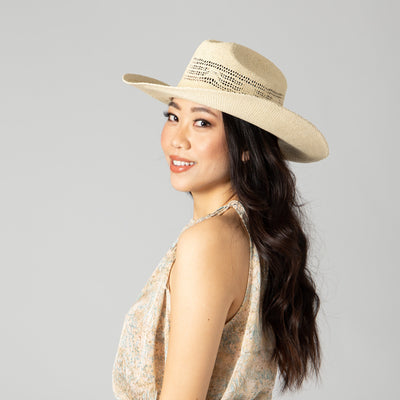 COWBOY - Women's Woven Cowboy With 2 Tone Cotton Band