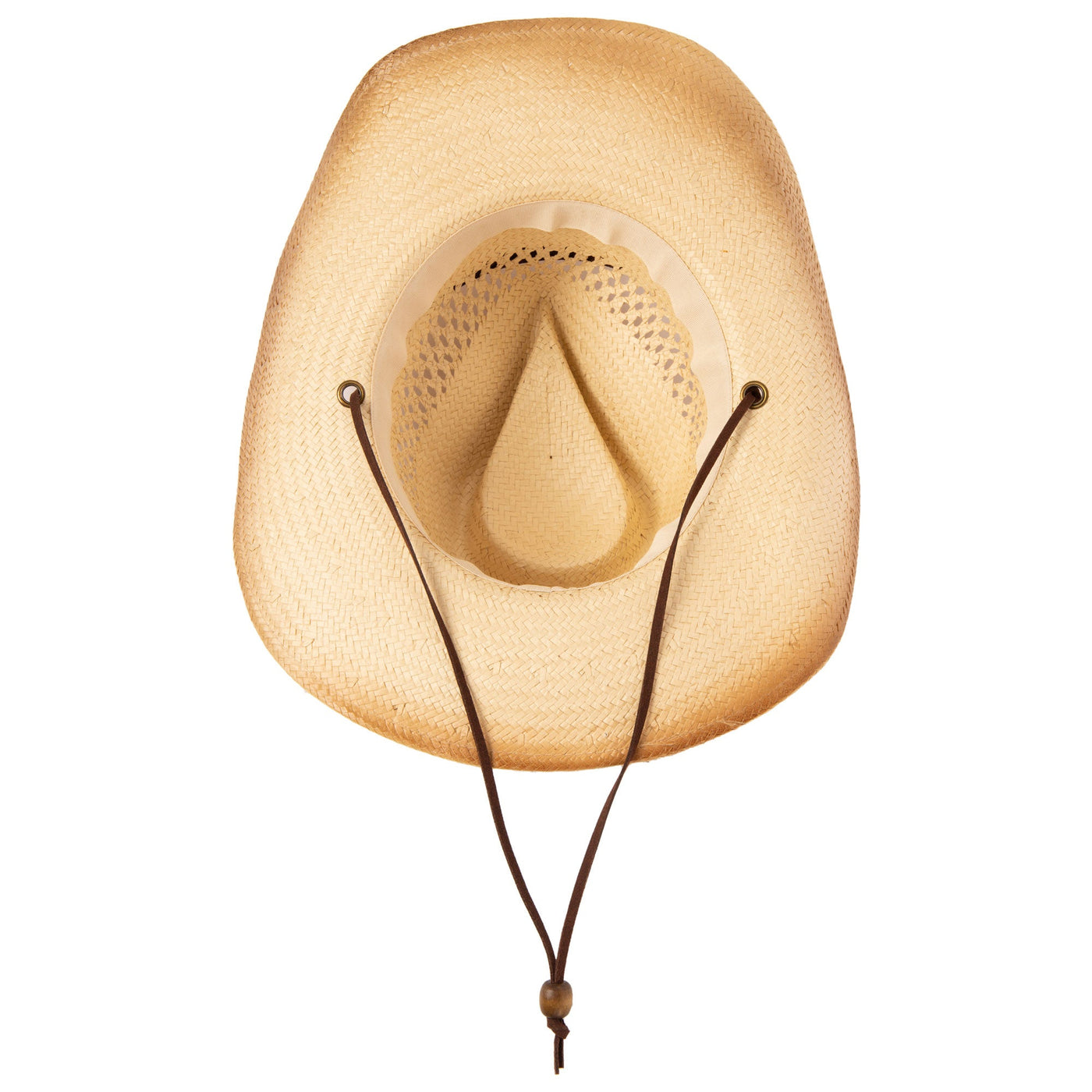 COWBOY - Mens Woven Paper Cowboy Hat With Ventilation