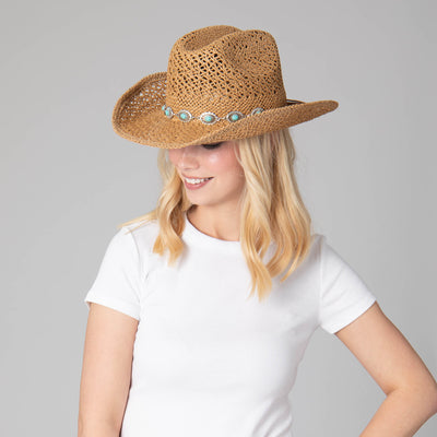 Coastal Women's Cattleman's Crease Cowboy-COWBOY-San Diego Hat Company