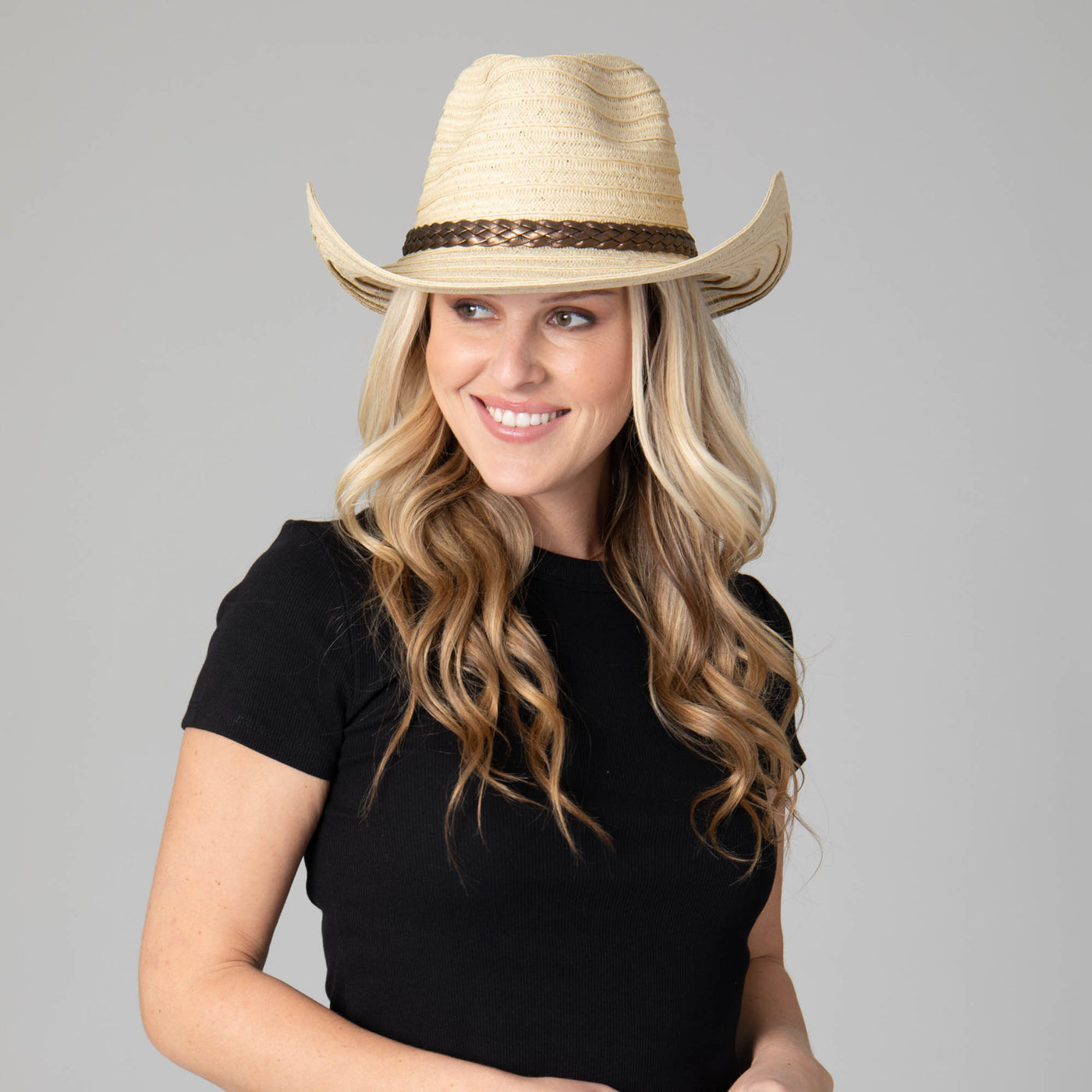 Storm - Women's Pinched Crown Cowboy-COWBOY-San Diego Hat Company