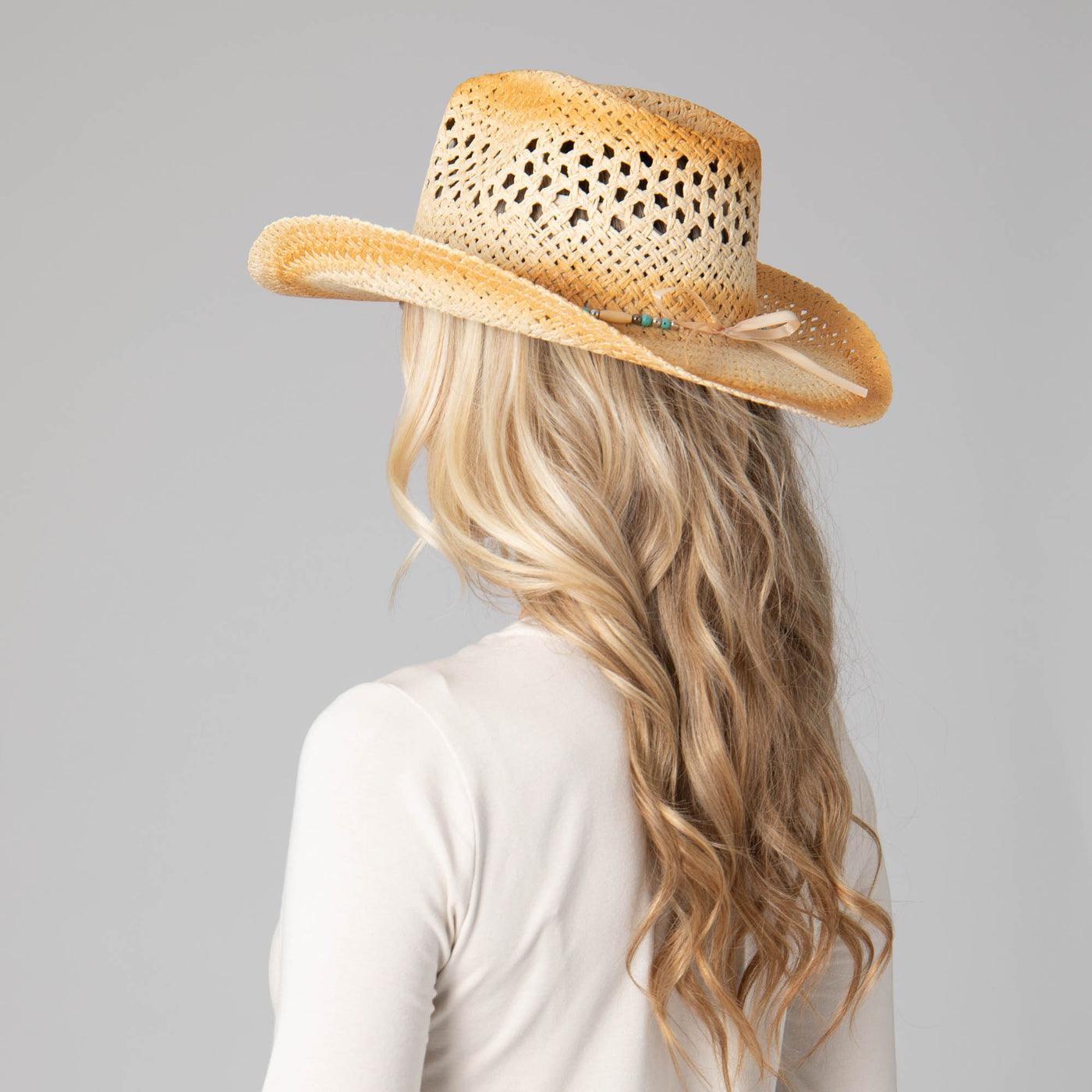 Kaia Women's Pinched Crown Cowboy-COWBOY-San Diego Hat Company