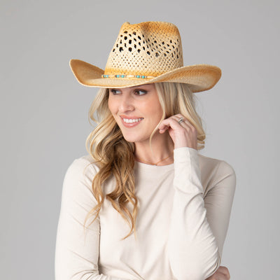 Kaia Women's Pinched Crown Cowboy-COWBOY-San Diego Hat Company