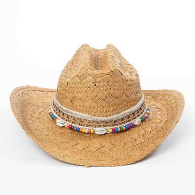 Salina - Cowboy with Triple Stacked Multi Bands-COWBOY-San Diego Hat Company
