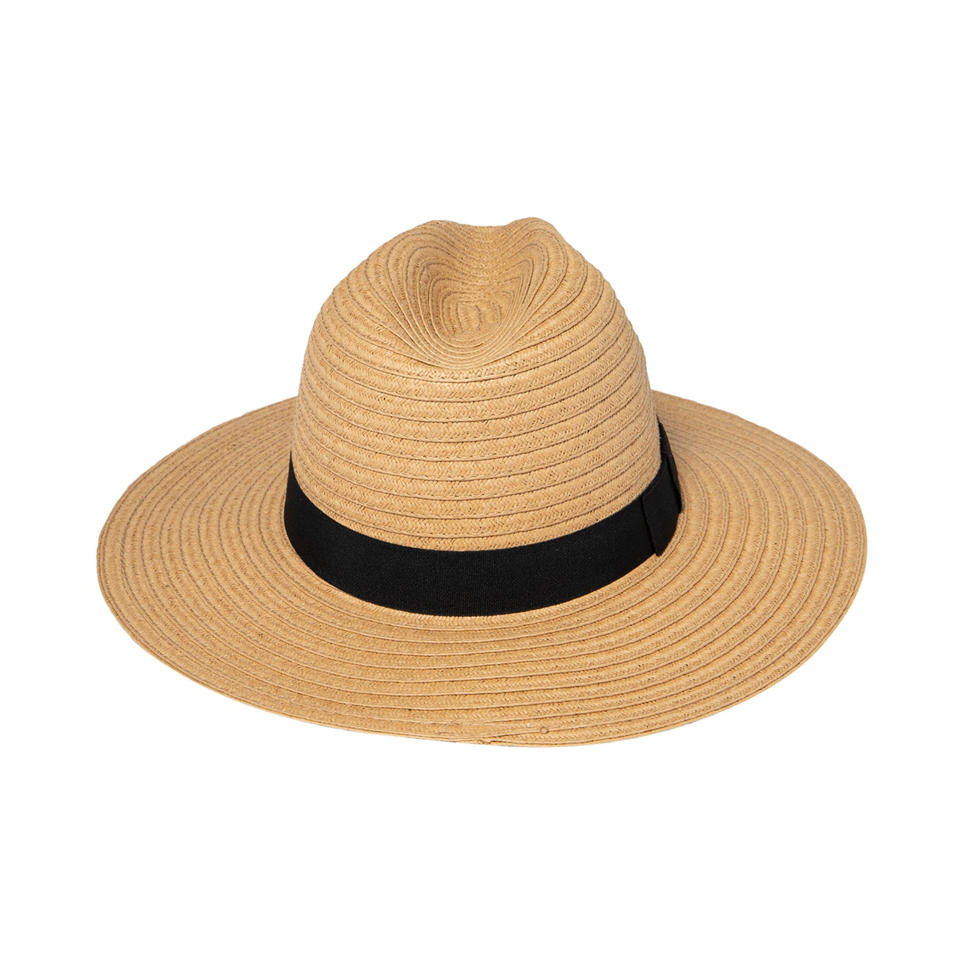 FEDORA - Women's Paper Braided Fedora With A Bow Band