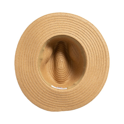 FEDORA - Women's Paper Braided Fedora With A Bow Band