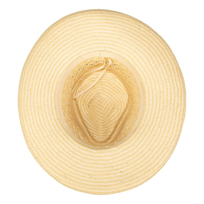 GAMBLER - Women's Woven Paper Gambler With Studded Band