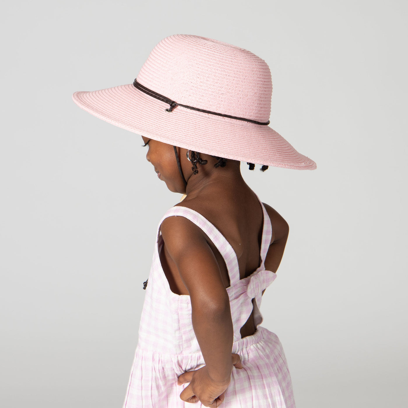 FLOPPY - 4-8 Year Kid's Sun Hat With Chin Strap