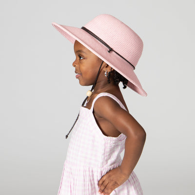 FLOPPY - 4-8 Year Kid's Sun Hat With Chin Strap