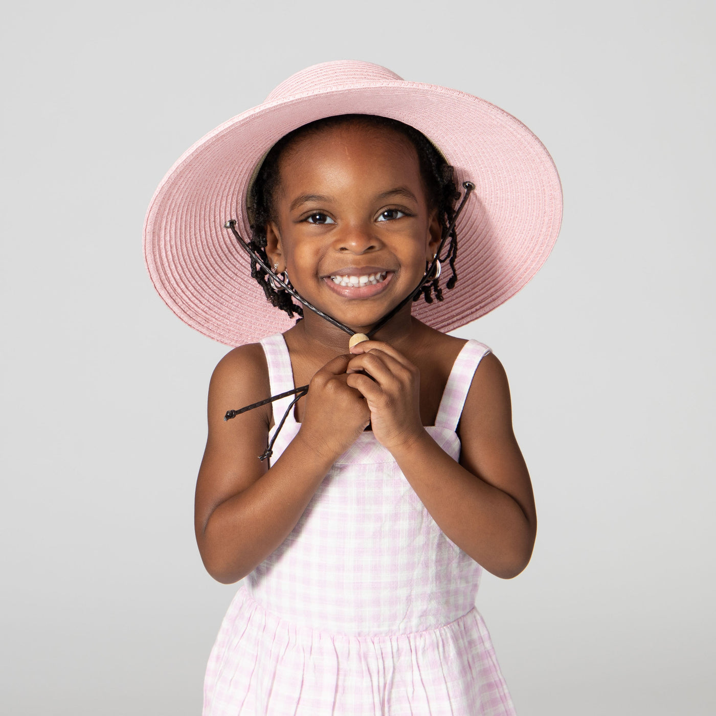 FLOPPY - 4-8 Year Kid's Sun Hat With Chin Strap