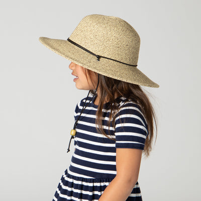 FLOPPY - 4-8 Year Kid's Sun Hat With Chin Strap