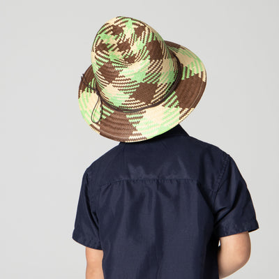 FEDORA - Kids Woven Paper Fedora