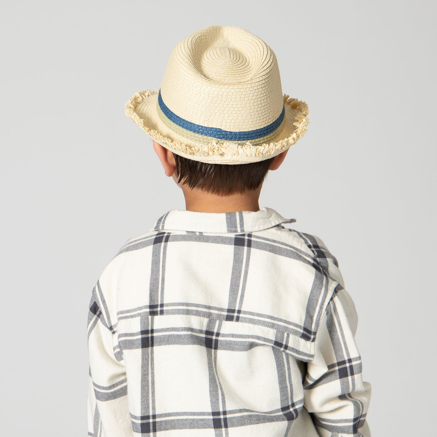 FEDORA - 5-7 Year Old Kid Woven Paperbraid Fedora