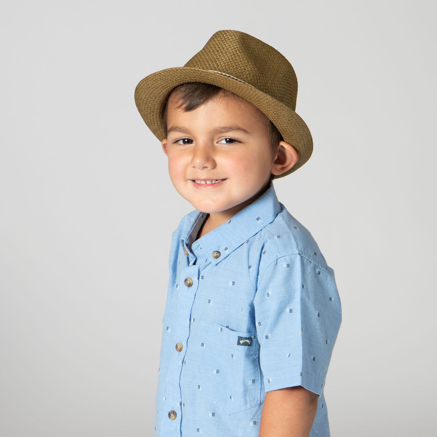 FEDORA - 2-4 Year Old Kid Woven Paper Fedora
