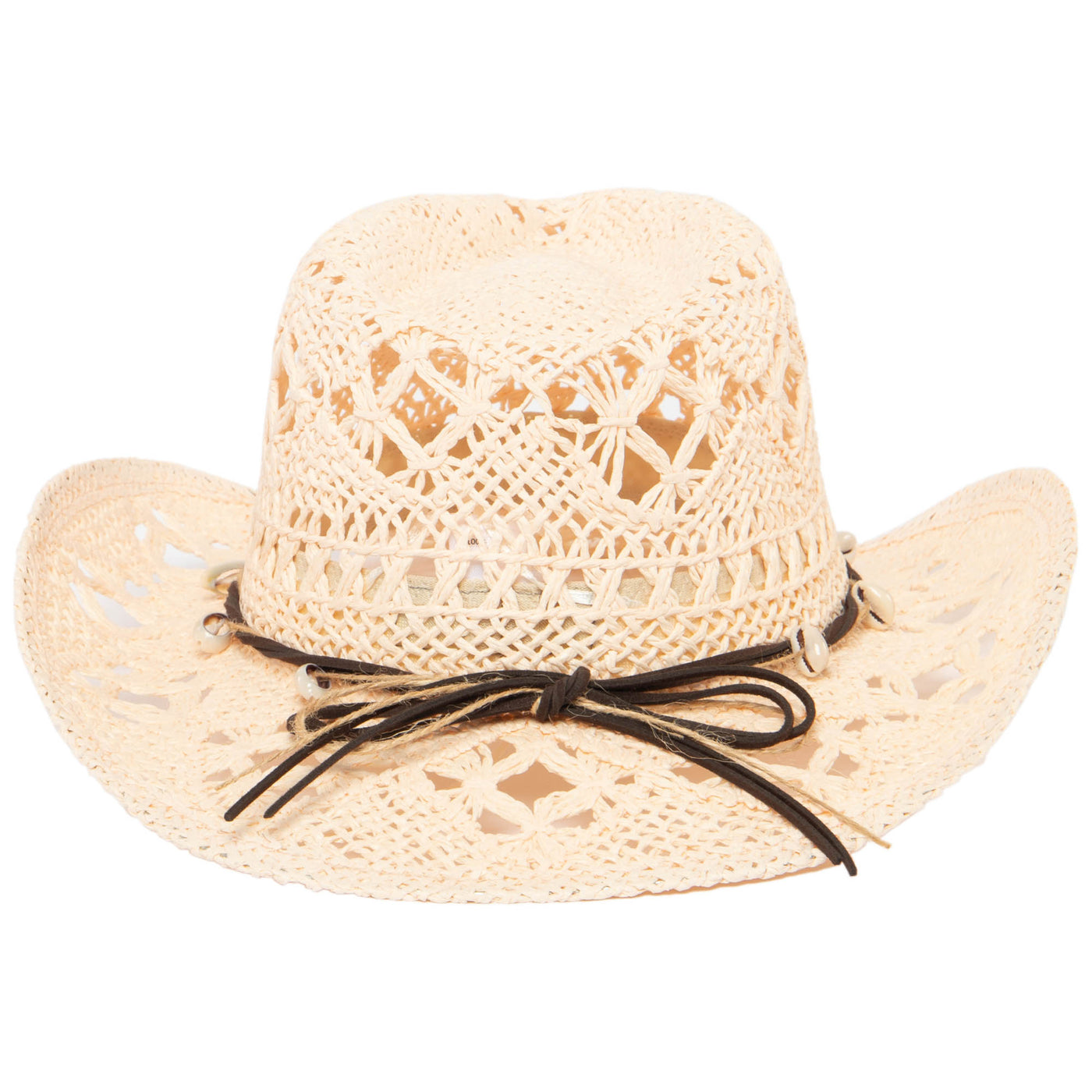 Kids Open Paper Weave Cowboy Hat-COWBOY-San Diego Hat Company