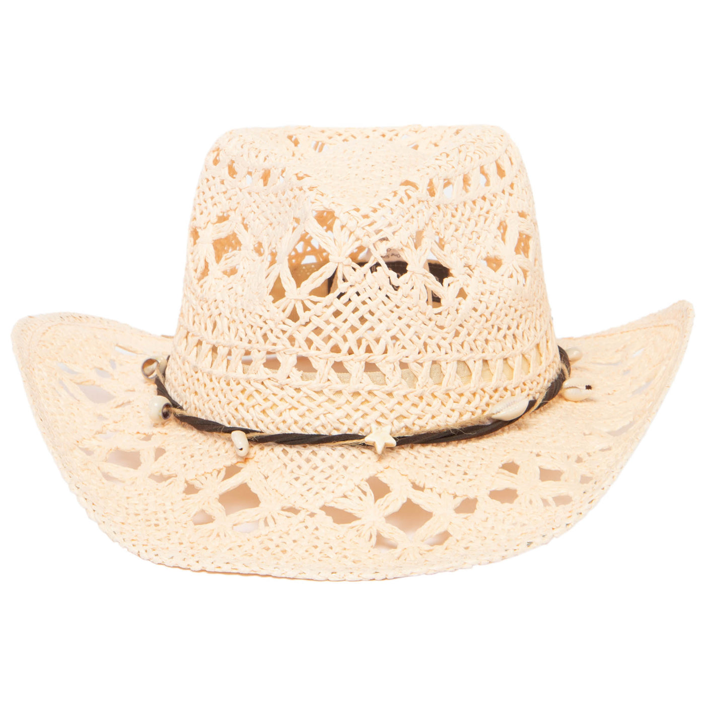 Kids Open Paper Weave Cowboy Hat-COWBOY-San Diego Hat Company