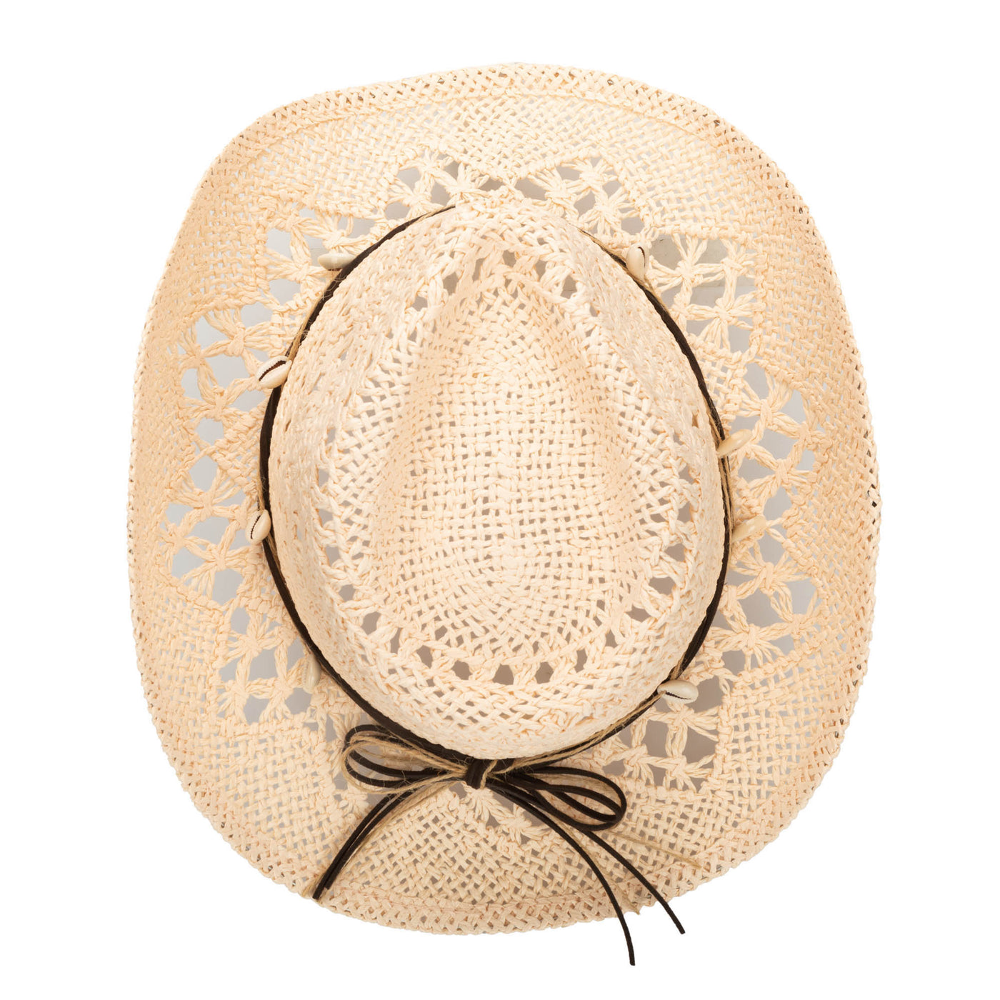 Kids Open Paper Weave Cowboy Hat-COWBOY-San Diego Hat Company