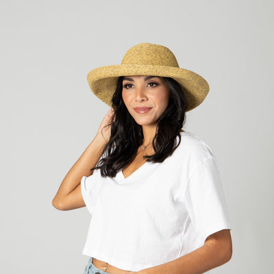 SUN BRIM - Women's Classic Paperbraided Sun Hat