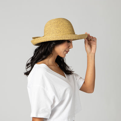 SUN BRIM - Women's Classic Paperbraided Sun Hat