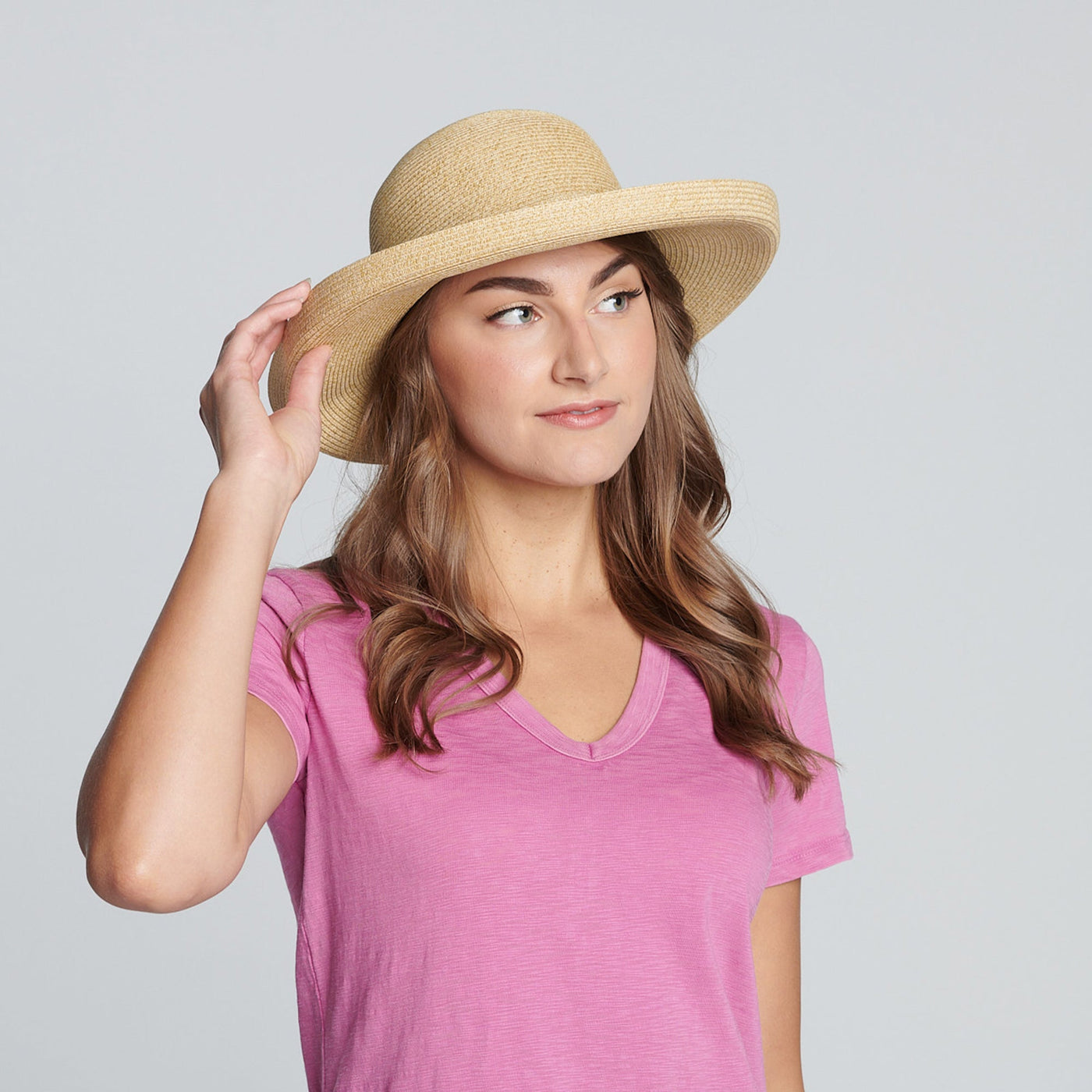 SUN BRIM - Women's Classic Paperbraided Sun Hat