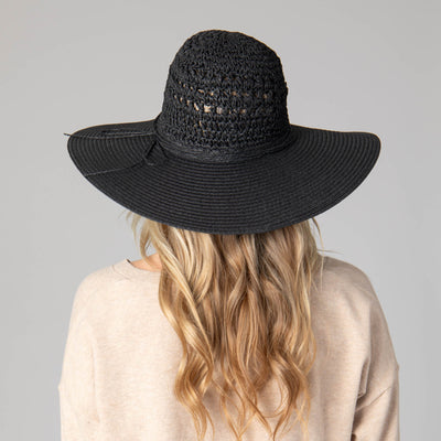 Women's Wide Brim Floppy Hat-FLOPPY-San Diego Hat Company