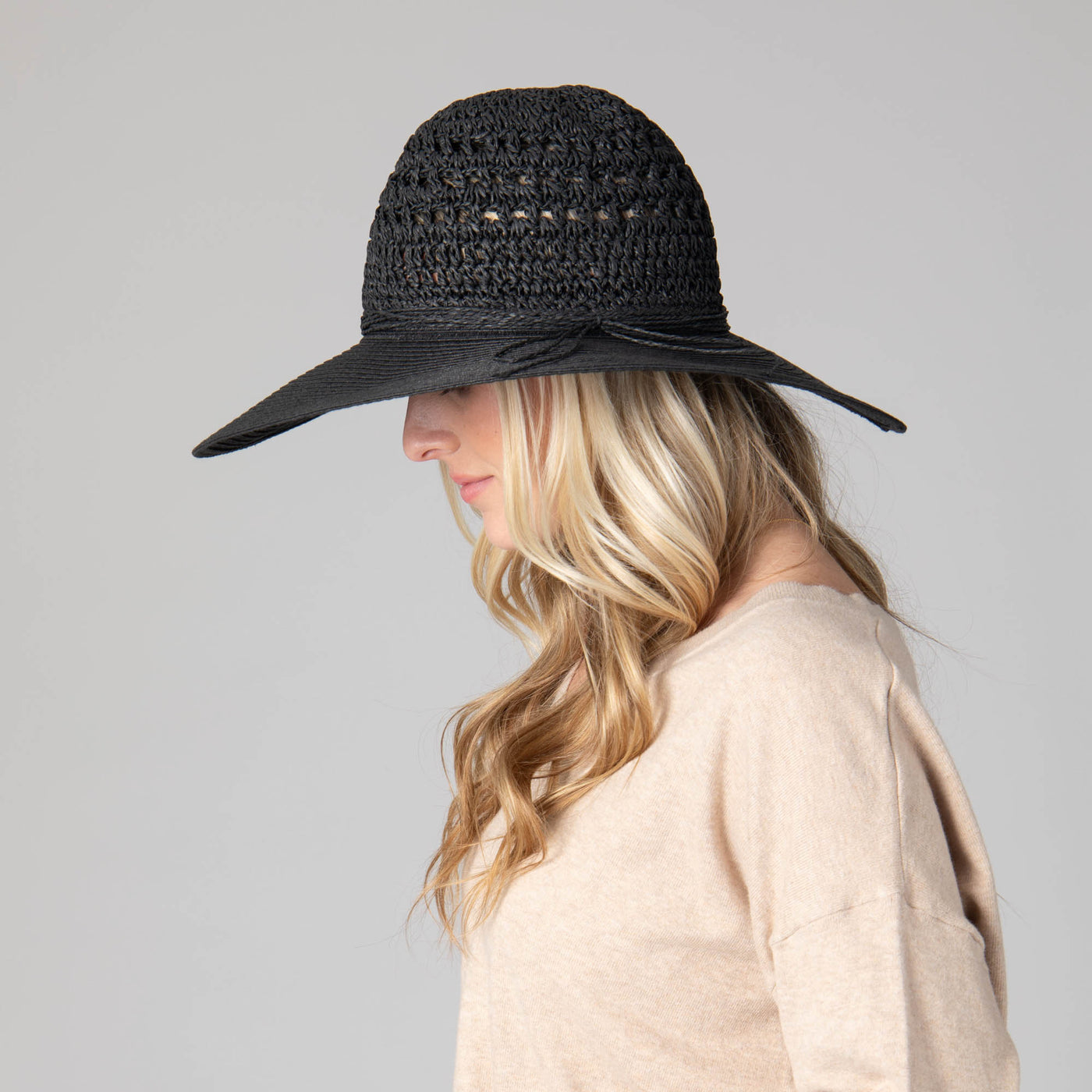 Women's Wide Brim Floppy Hat-FLOPPY-San Diego Hat Company