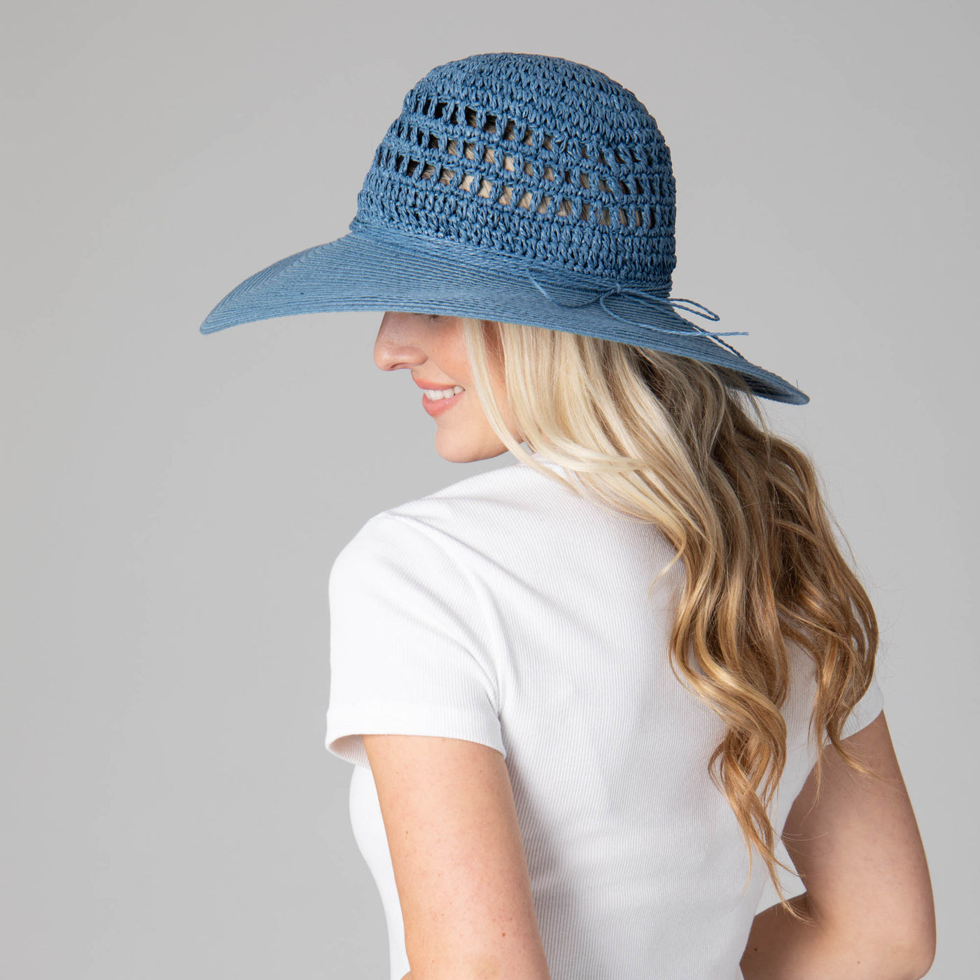 Women's Wide Brim Floppy Hat-FLOPPY-San Diego Hat Company