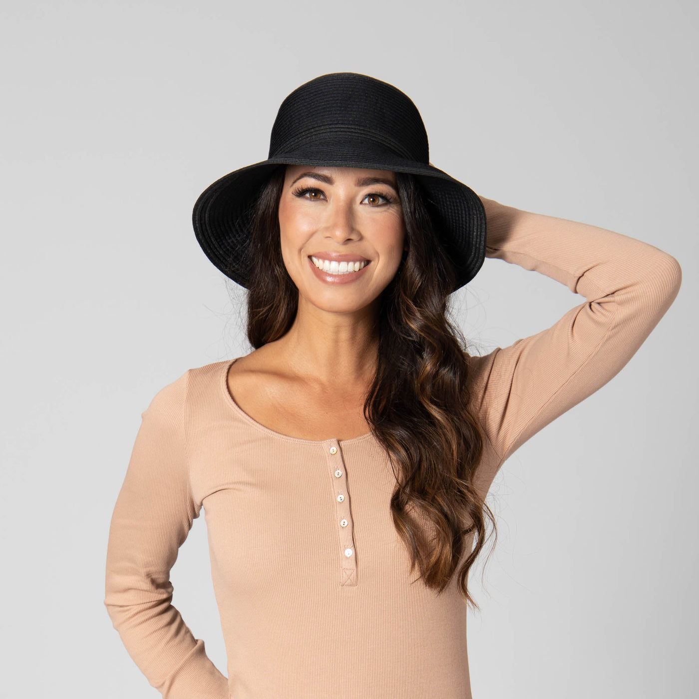 RIBBON - Women's Ribbon & Braided Bucket Hat