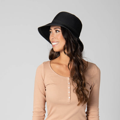 RIBBON - Women's Ribbon & Braided Bucket Hat