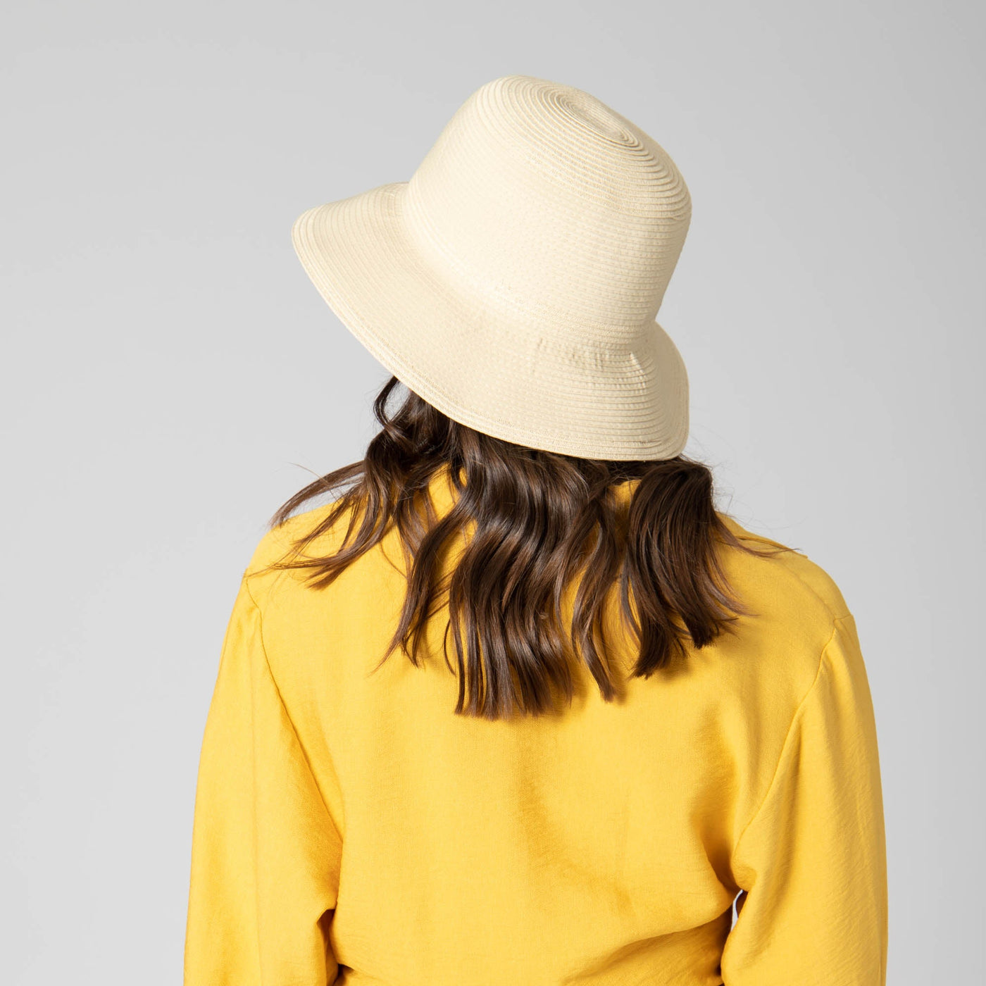 RIBBON - Women's Ribbon & Braided Bucket Hat