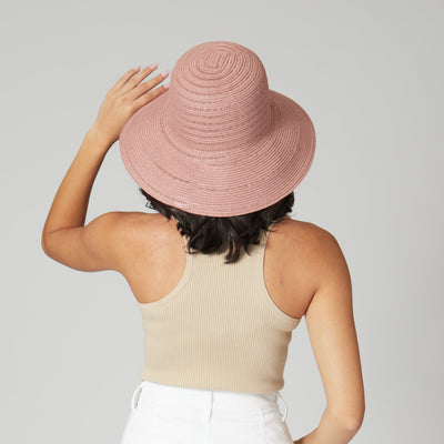 SUN BRIM - Women's Styleable Multi Way Paperbraid Sun Hat