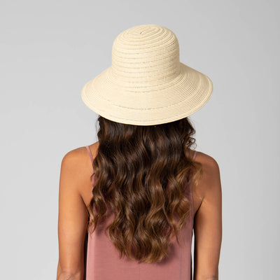 SUN BRIM - Women's Styleable Multi Way Paperbraid Sun Hat