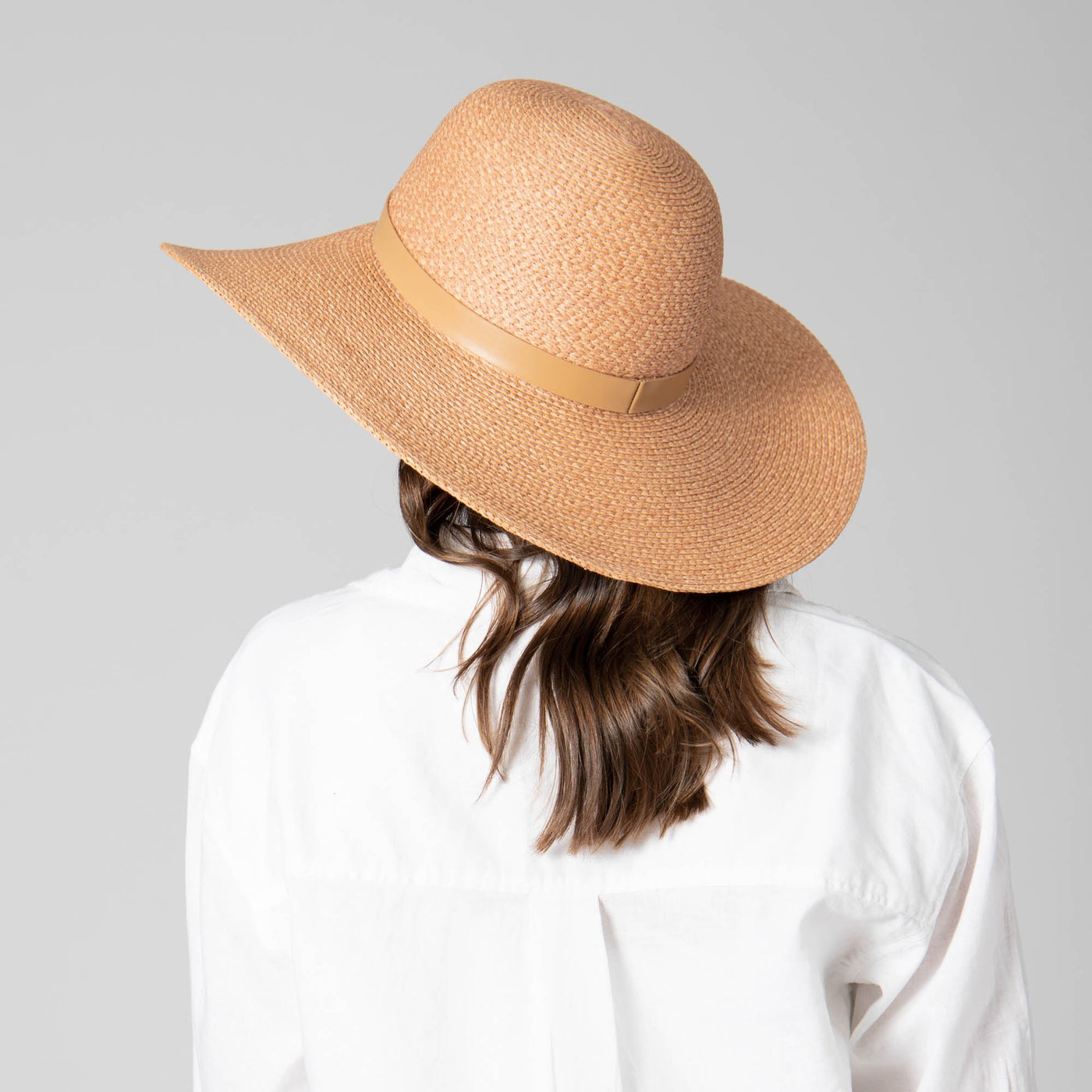 SUN BRIM - Sun Lounger - Women's Paperbraid Round Crown Sun Hat